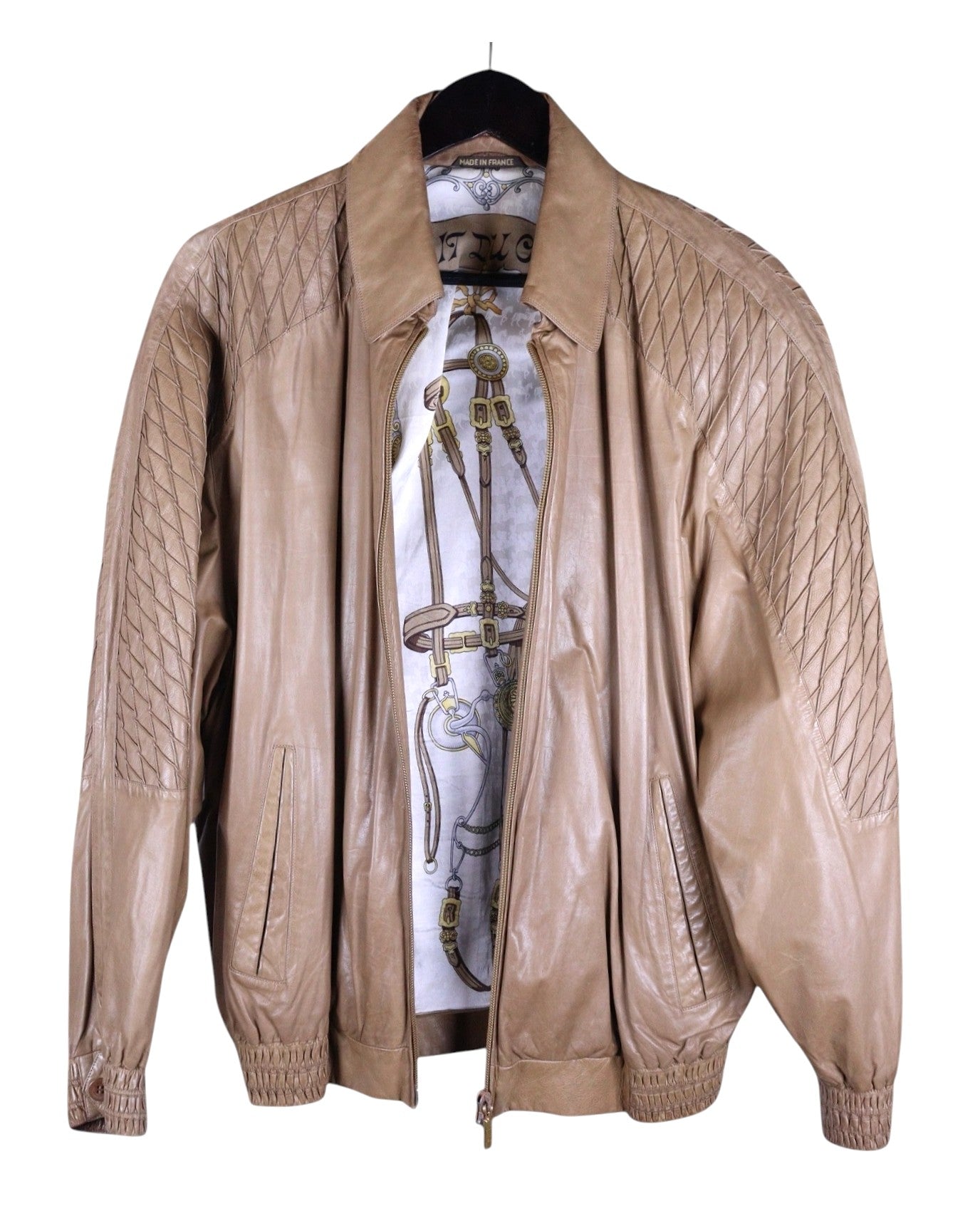 Zilli bomber jacket with silk lining