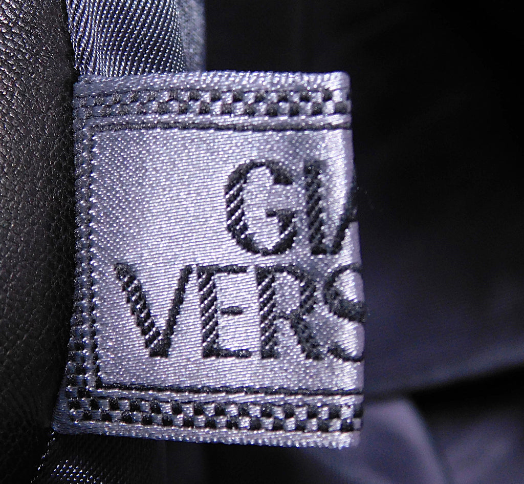Gianni Versace black leather pants