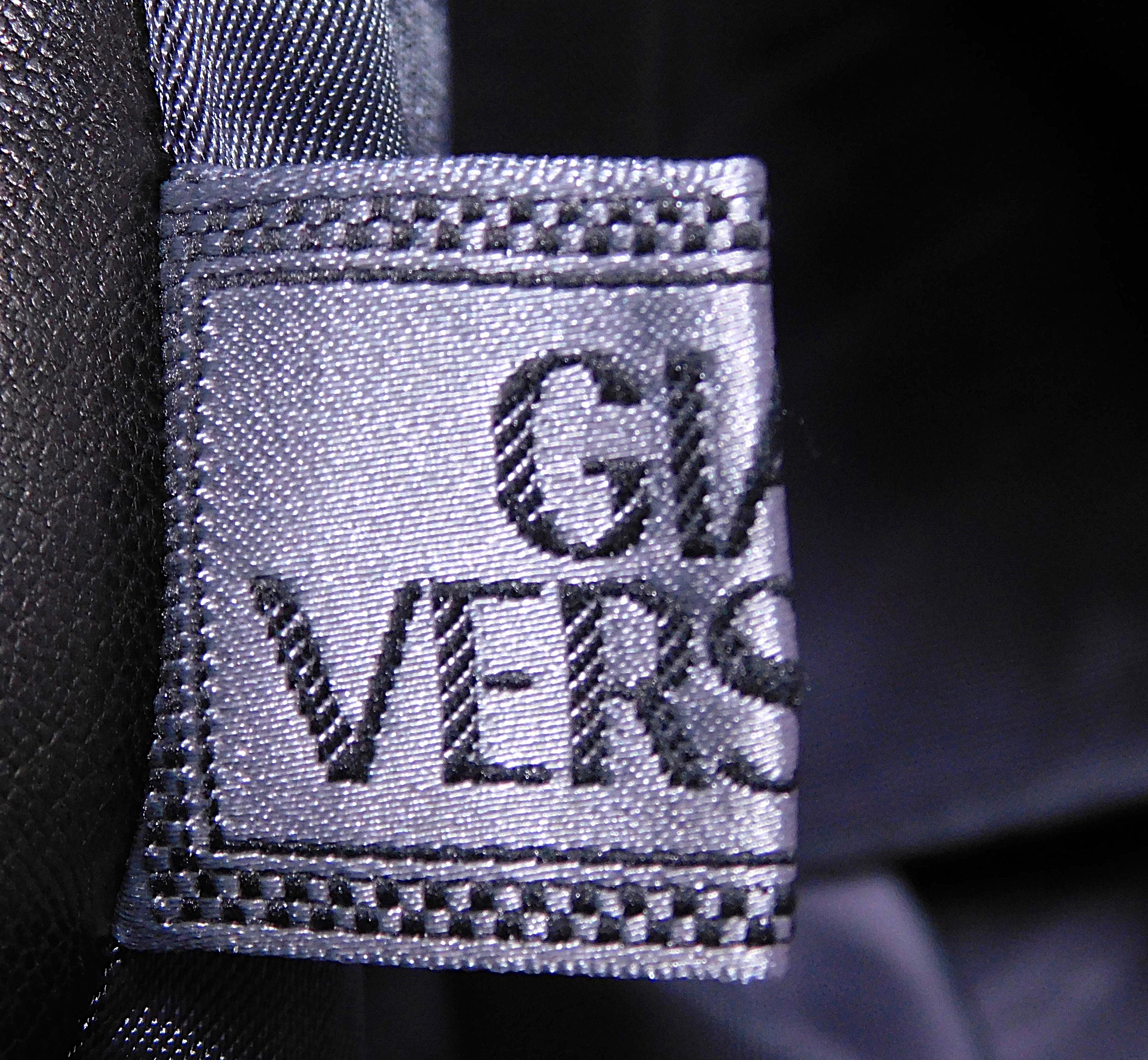 Gianni Versace black leather pants