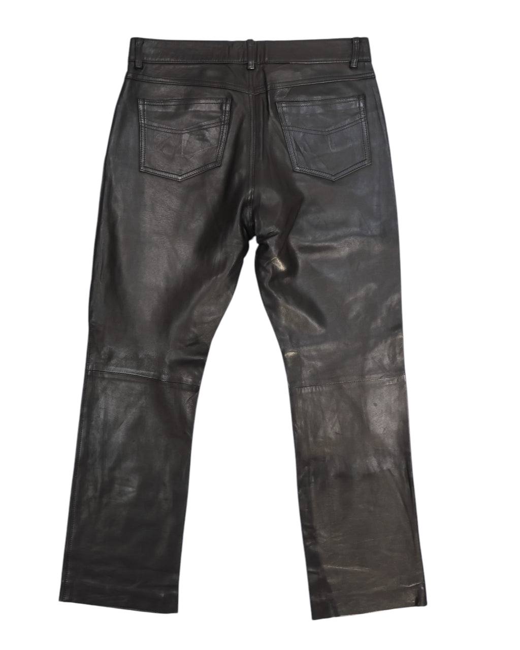 Vent Couvert black lambskin pants
