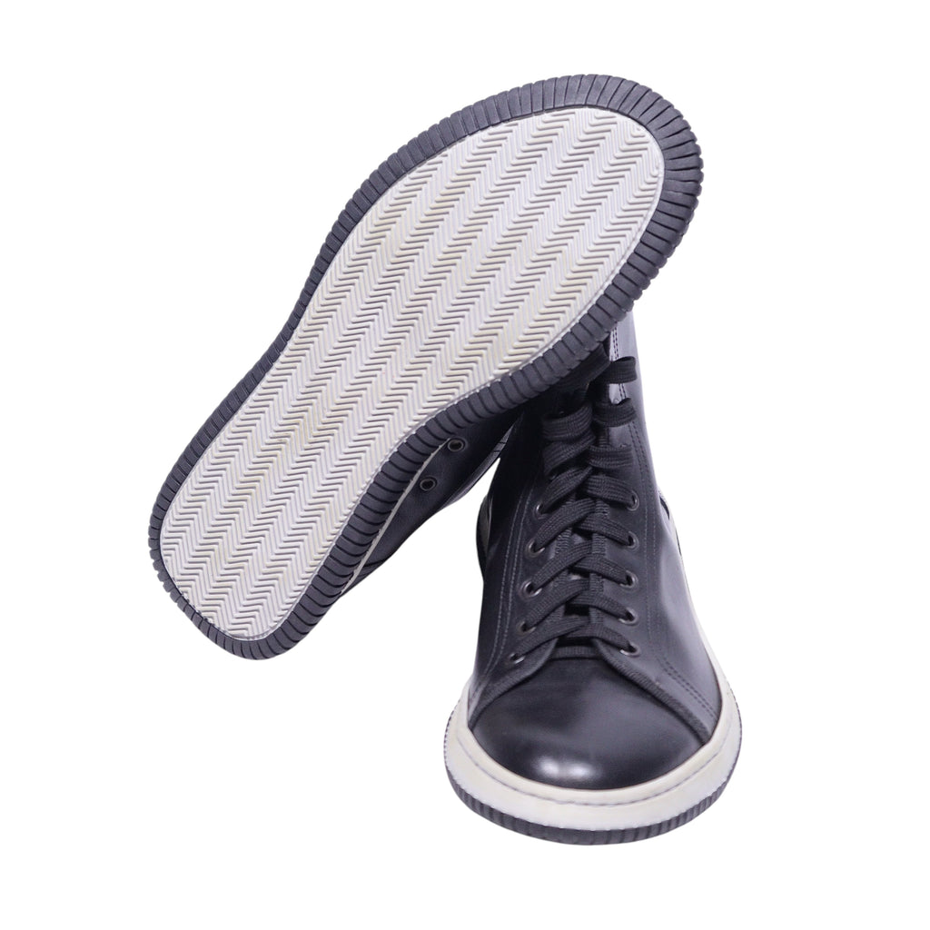 Gianfranco Ferre high-top leather sneakers