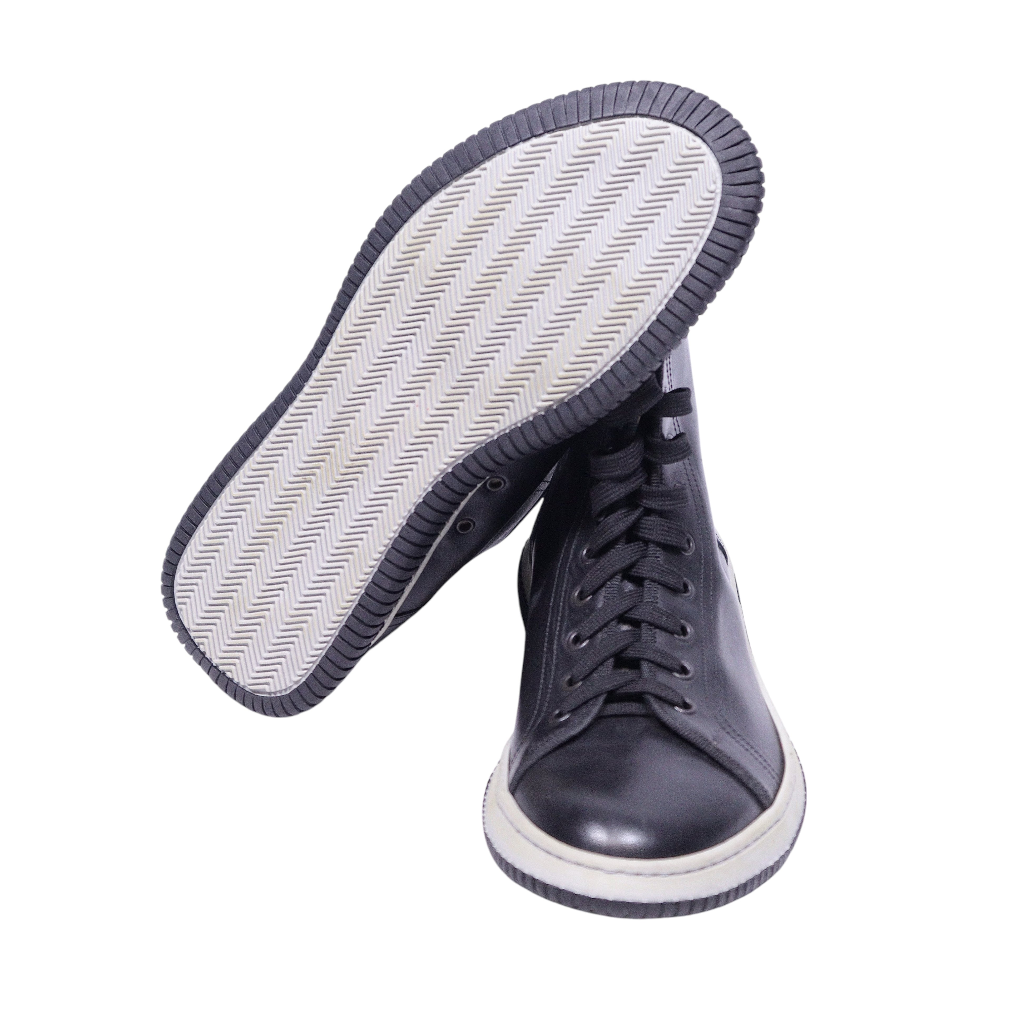 Gianfranco Ferre high-top leather sneakers