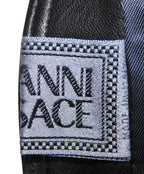 Gianni Versace black leather pants