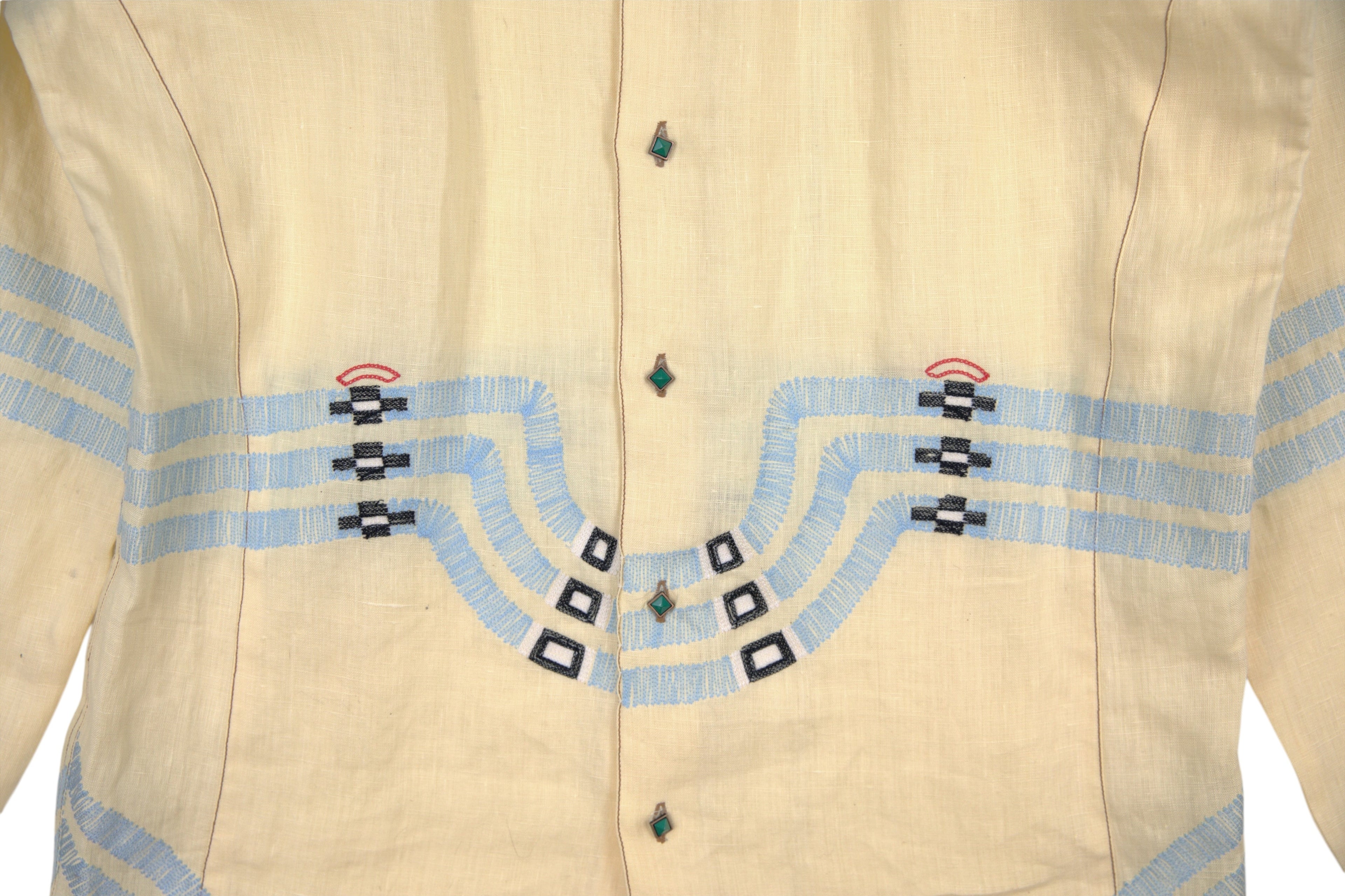 Voyage Mazzilli & Michielsens  Embroidered dress shirt