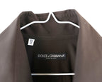 Dolce Gabbana brown dress shirt