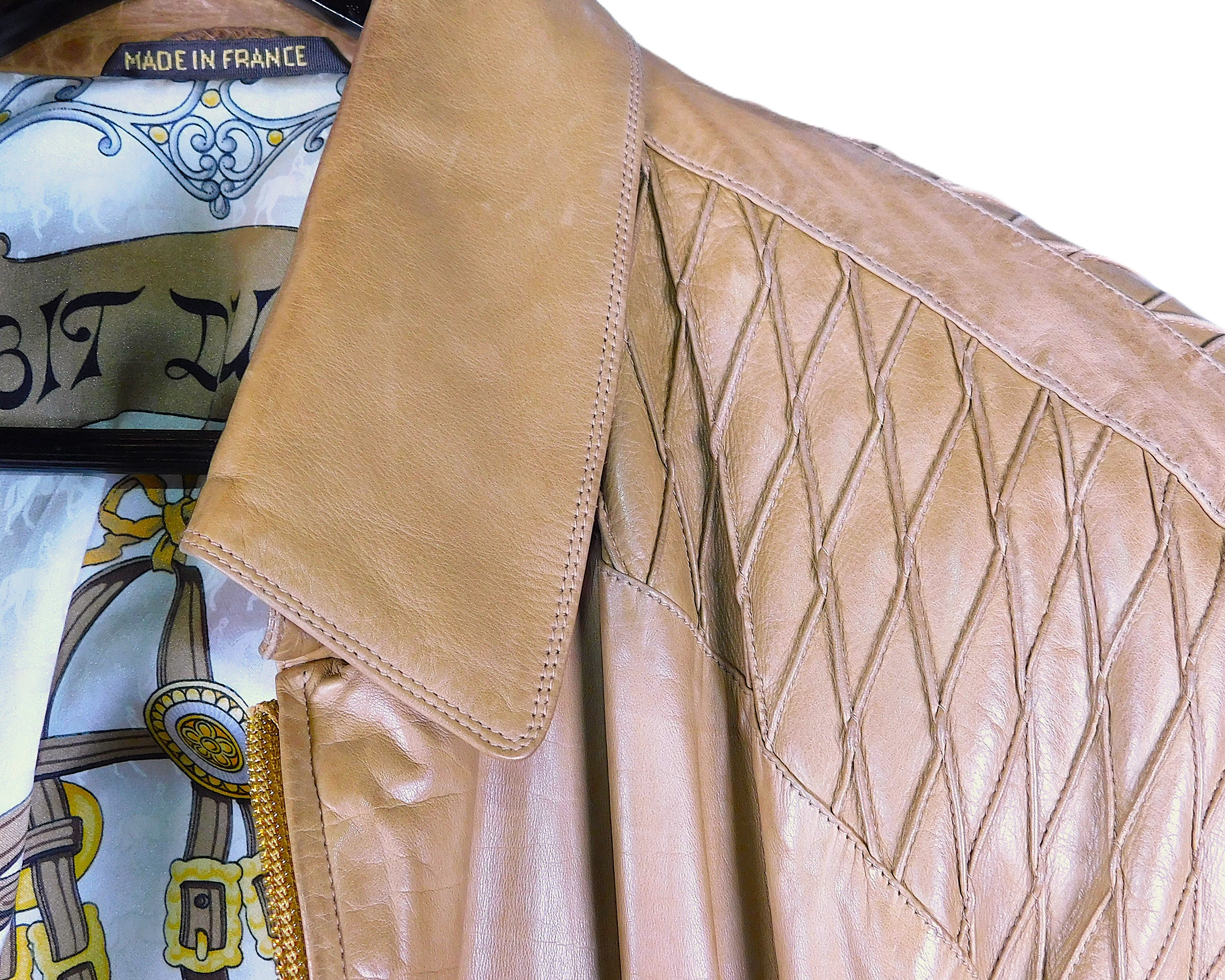 Zilli bomber jacket with silk lining