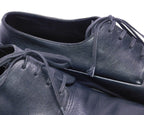 Christian Dior black leather shoes