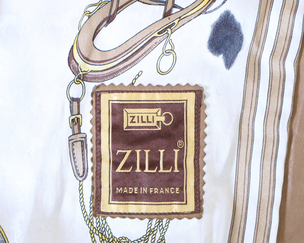 Zilli bomber jacket with silk lining