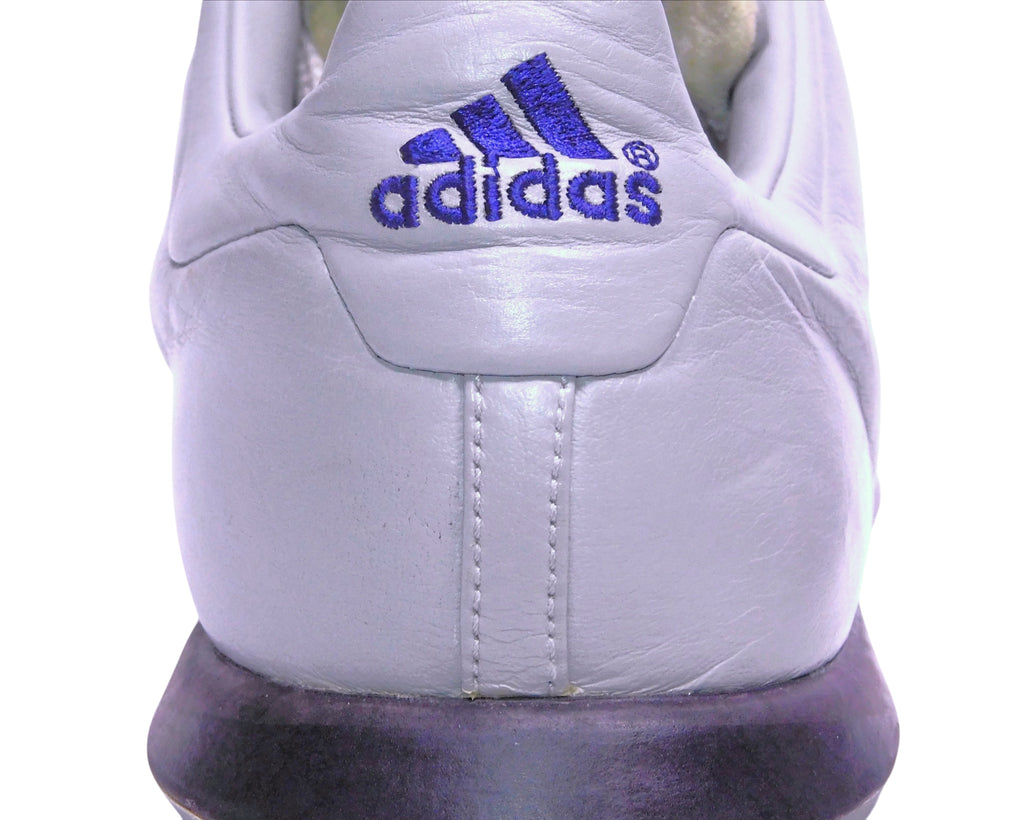 Yohji Yamamoto adidas 2002 gray and purple leather sneakers