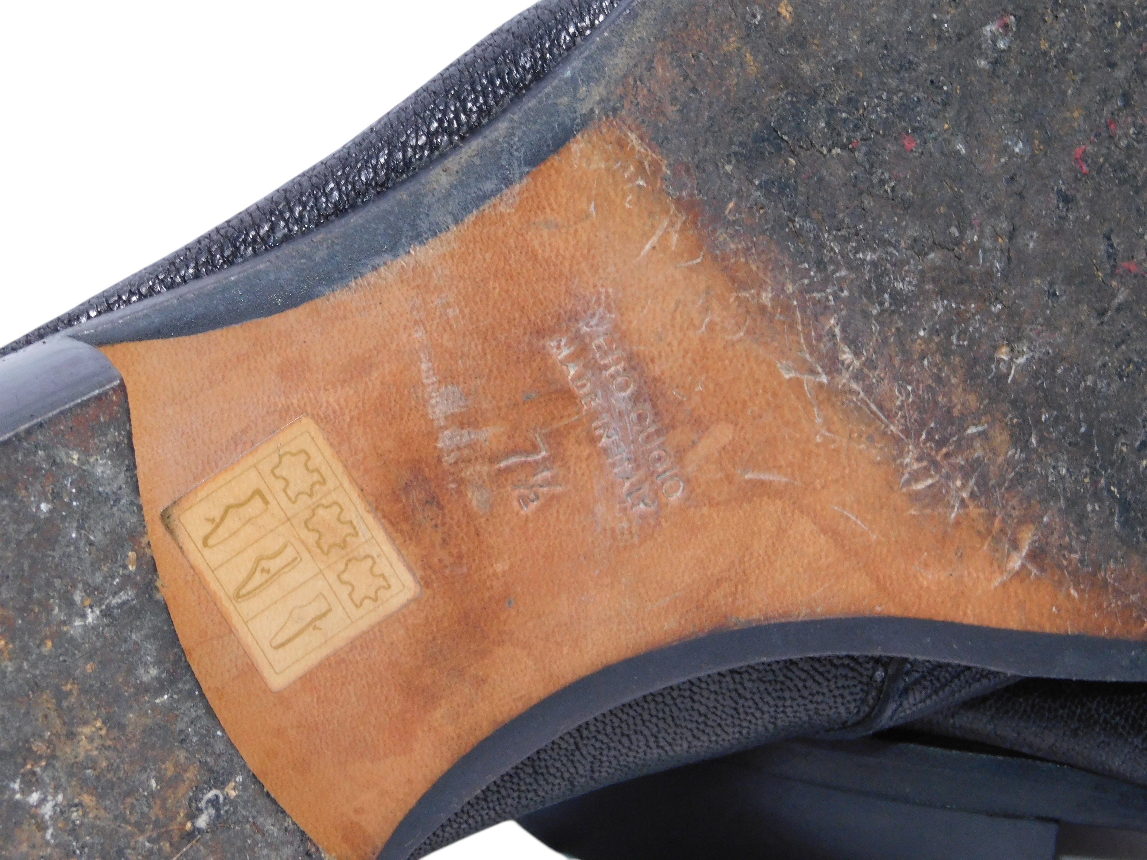 Costume National black Leather Loafers