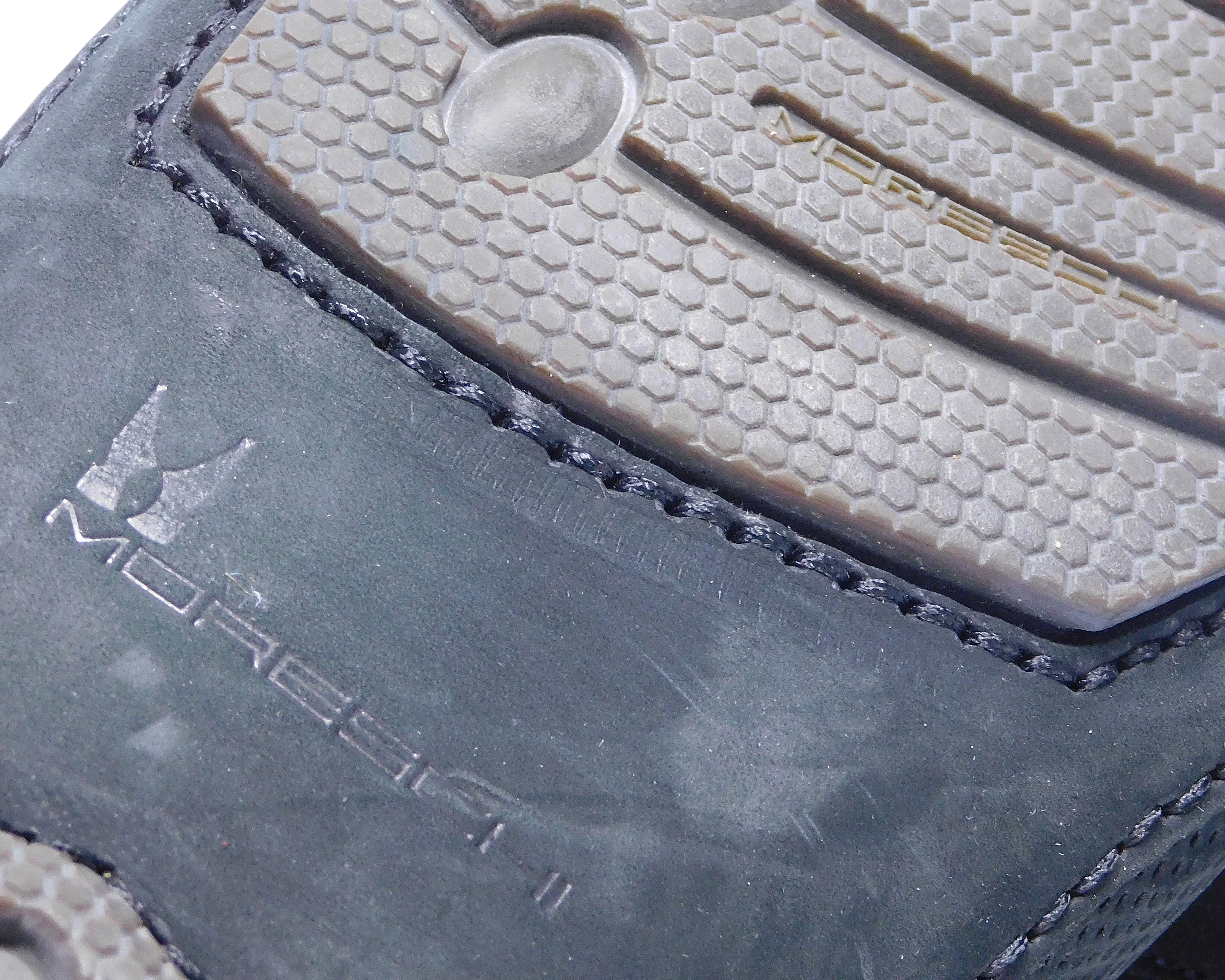 Moreschi dark blue leather shoes