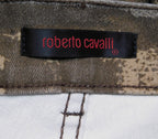 Roberto Cavalli Y2K brown vintage denim pants