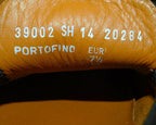 Moreschi dark blue leather shoes