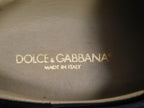 Dolce Gabbana black and yellow shoes