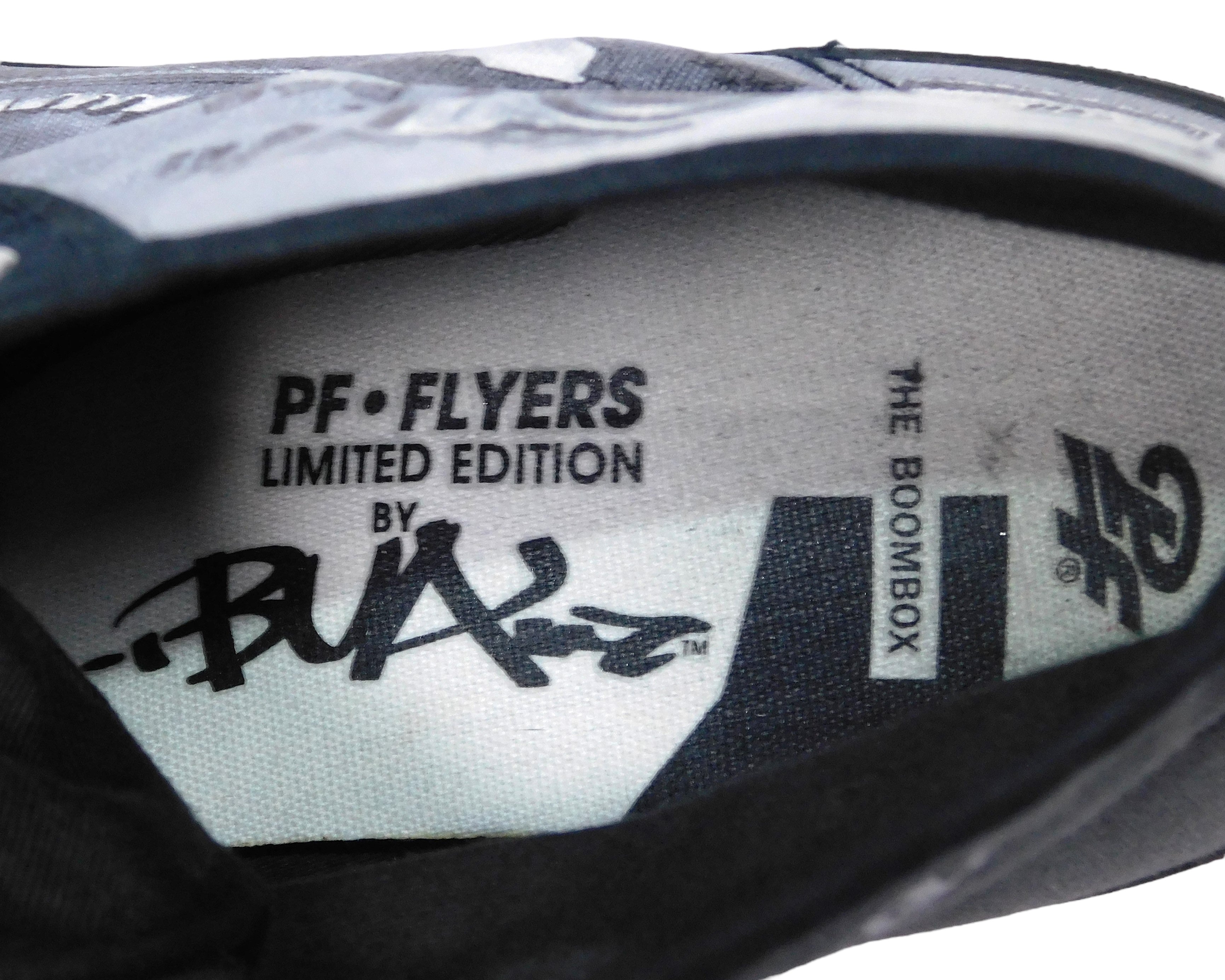 PF Flyers limited edition by Justin Bua