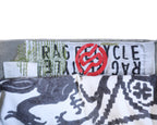 Ra-re pants with patchwork details, embroidery and studs