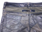 Roberto Cavalli leather pants