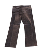 Roberto Cavalli leather pants