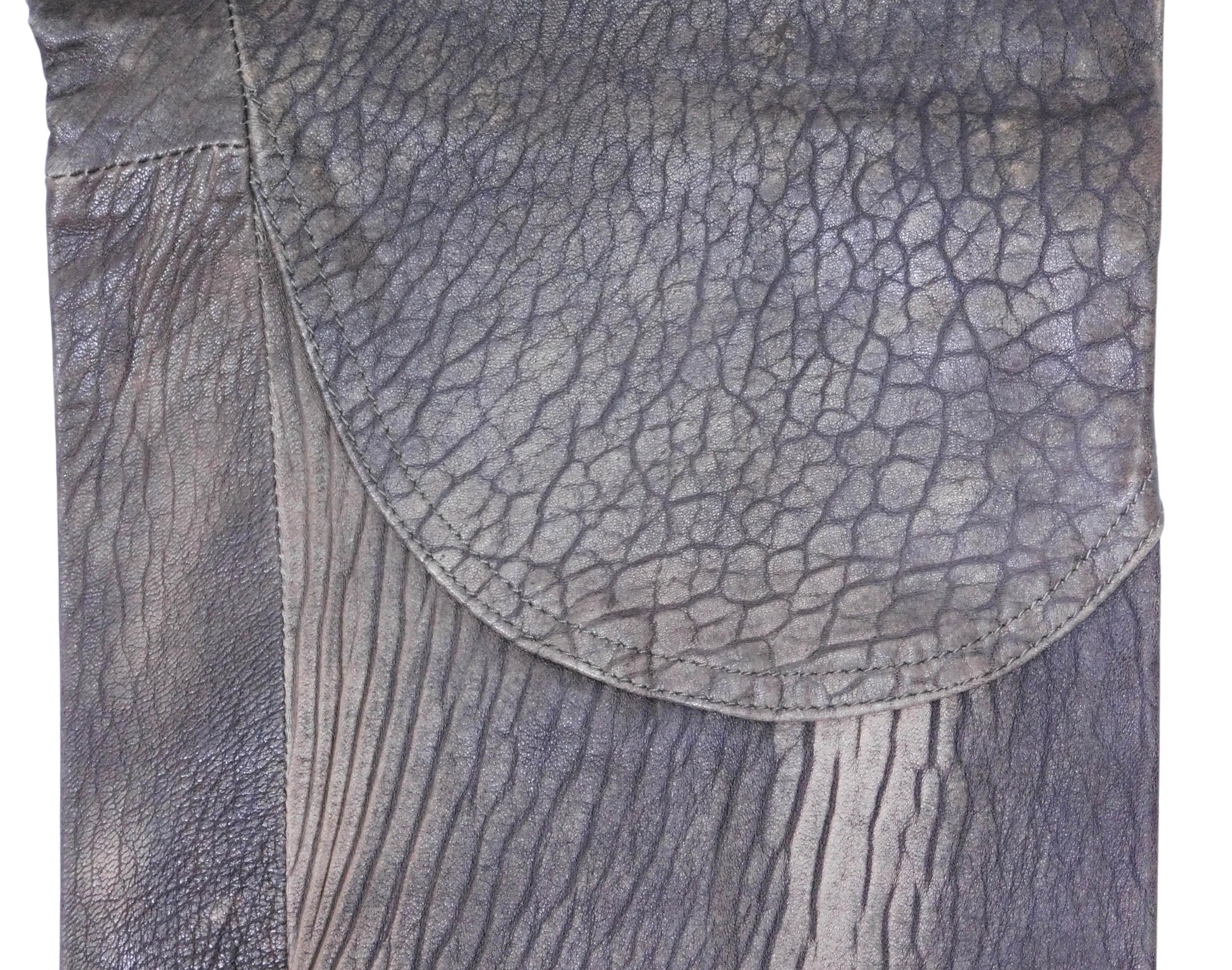 Roberto Cavalli leather pants
