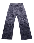 Jean Paul Gautier 90s Graphic cartoon comics print safe sex forever pants