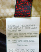 Roberto Cavalli black leather jacket