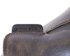 Dior brown leather loafers