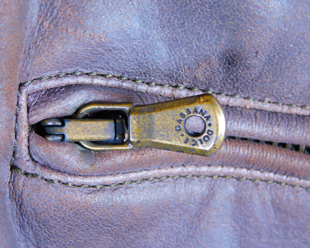 Dolce & Gabbana goatskin leather Jacket