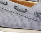 John Varvatos star USA gray boat shoes
