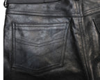Vent Couvert black calfskin pants