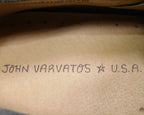 John Varvatos star USA gray boat shoes