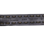 Kenji Ito Comme ca collection brown leather crocodile texture belt