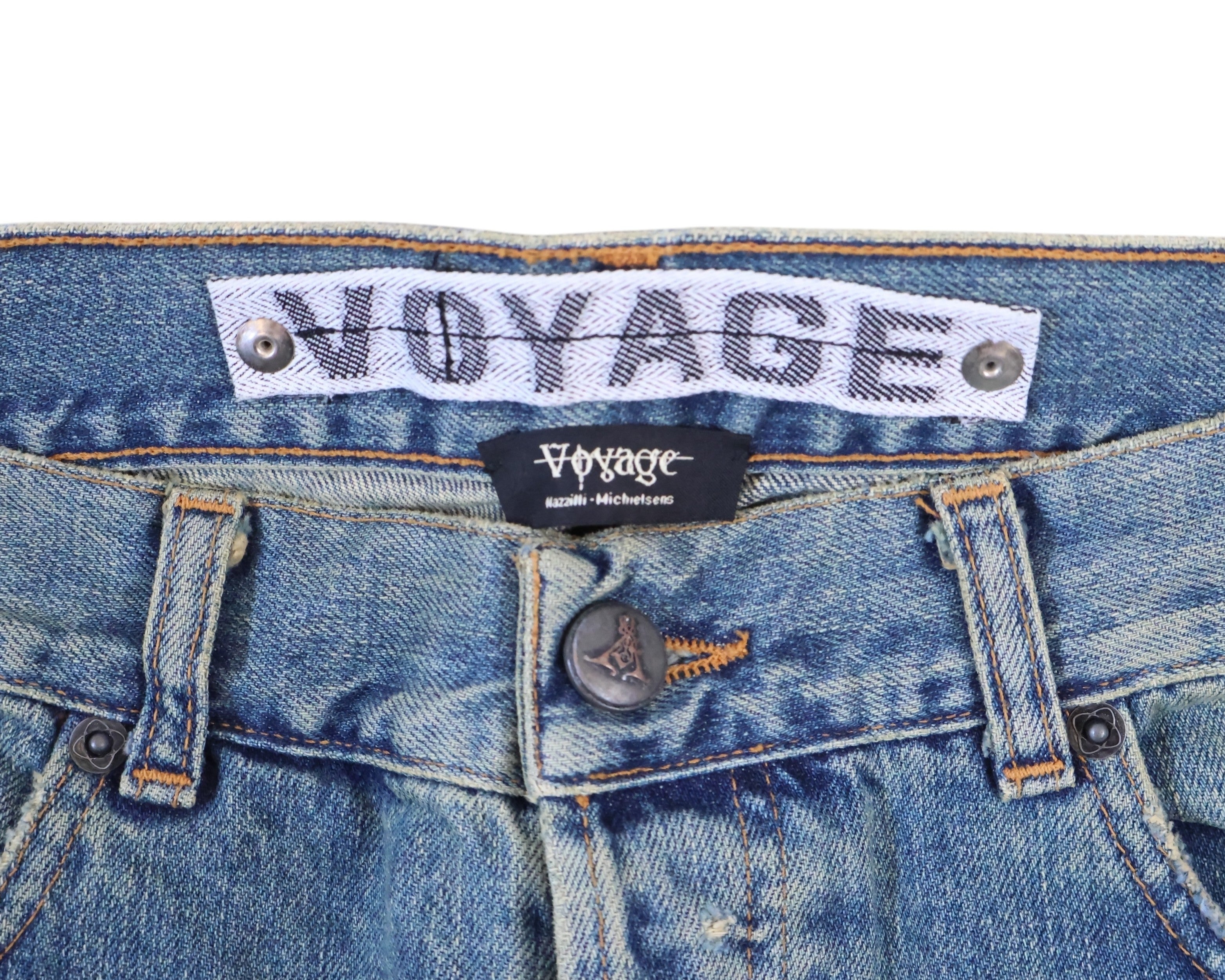 Voyage Mazzilli Michielsens jeans with stone embroidery design