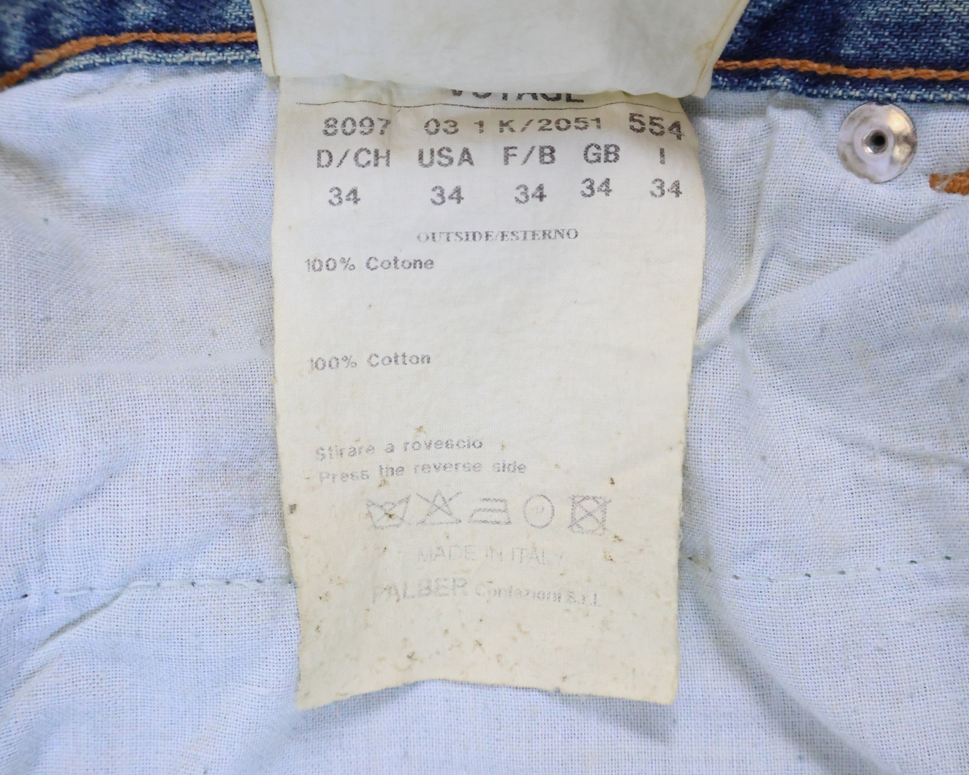 Voyage Mazzilli Michielsens jeans with stone embroidery design