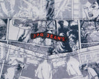 Jean Paul Gautier 90s Graphic cartoon comics print safe sex forever pants