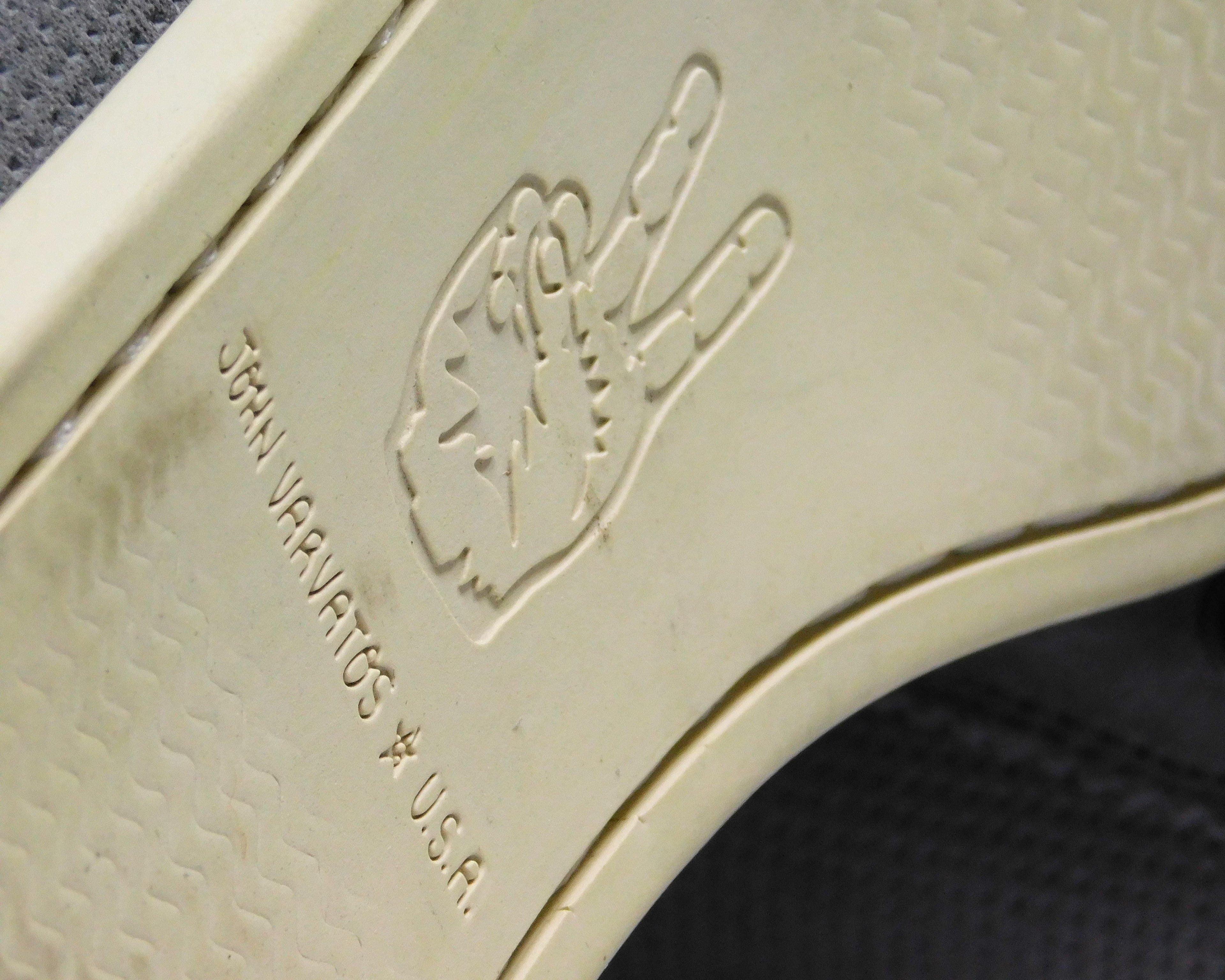 John Varvatos star USA gray boat shoes