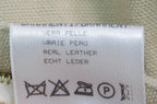 Roberto Cavalli Beige Pants with Tan Leather Panels