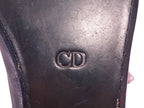 Dior brown leather loafers