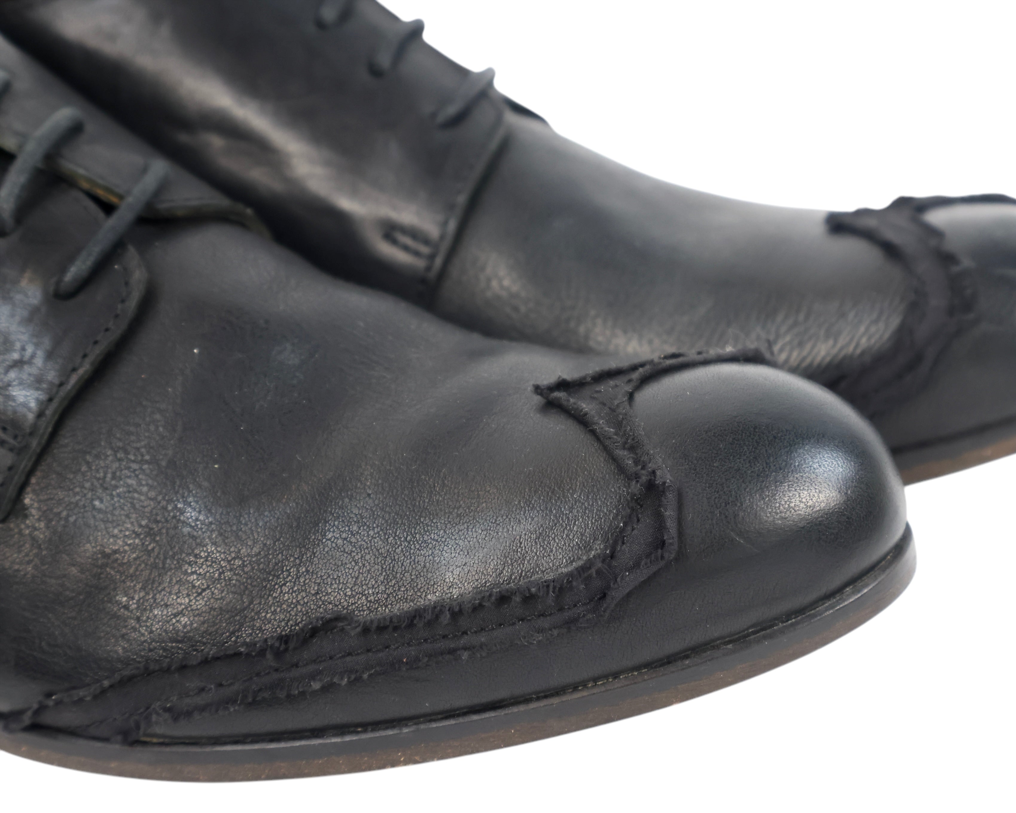 Collection PRIVÉE? Black leather shoes