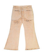 Just Cavalli beige scratches pants