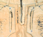 Just Cavalli beige scratches pants