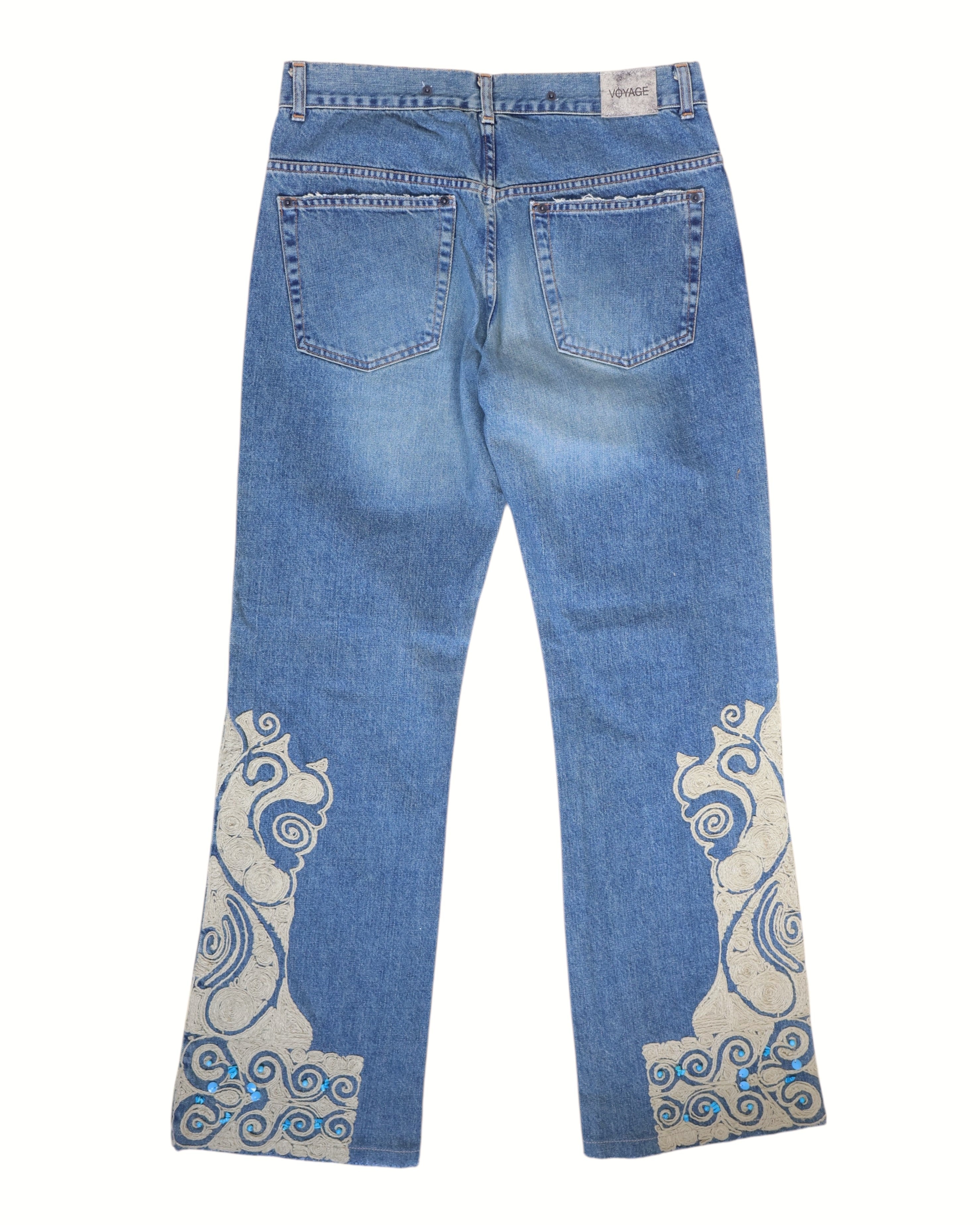 Voyage Mazzilli Michielsens jeans with stone embroidery
