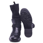 Roberto Cavalli Black leather boots