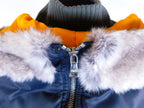 Dolce & Gabbana coat with rabbit fur