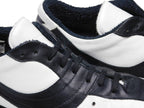Dolce Gabbana black and white leather shoes