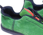 Prada green suede trainer shoes
