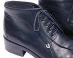 Gianni Versace classy black leather boots