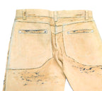 Just Cavalli beige scratches pants