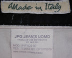Jean Paul Gaultier 90 graphic print Anarchy punk pants