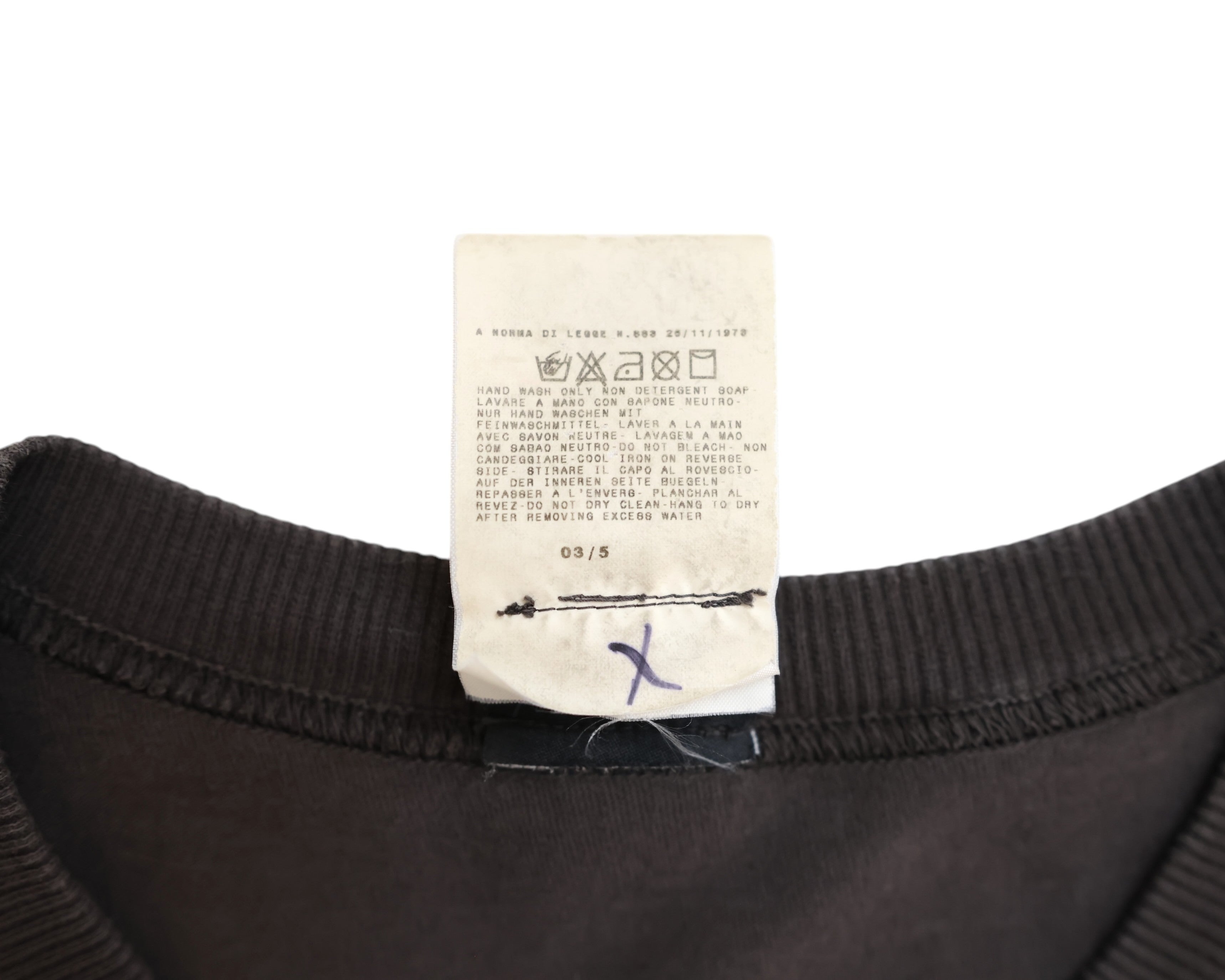 Dolce Gabbana long-sleeve brown shirt with flat patch pockets