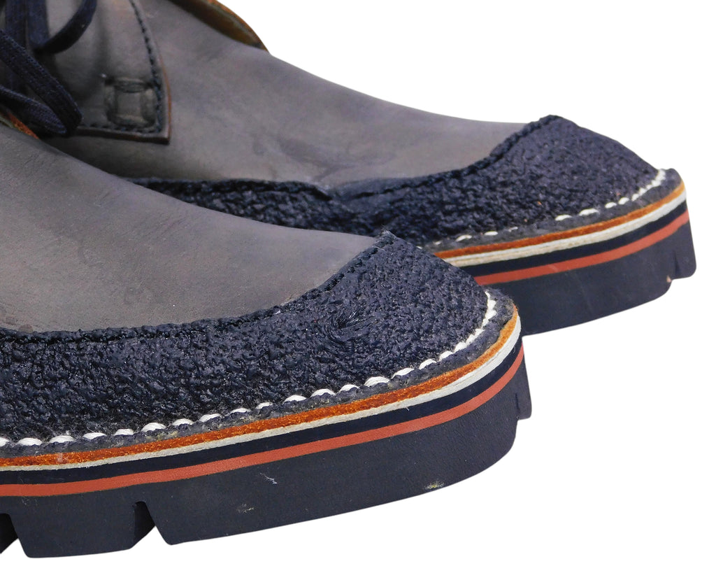 Issey Miyake brown chukka boots
